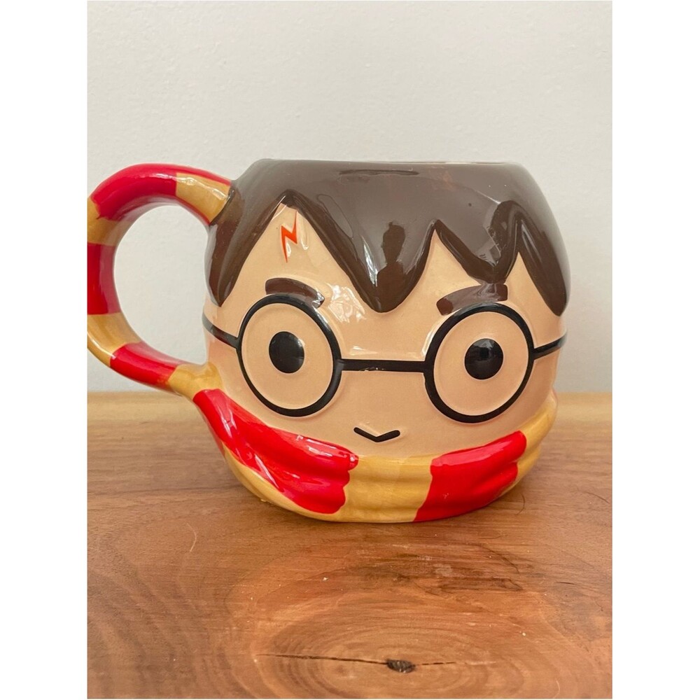 Harry Potter Mug Limited Edition 3D Sculpted Face Ceramic Coffee Mug Cup 20 oz.